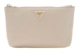 GUESS Laurel II Wristlet Pouch Taupe GUESS Laurel II Wristlet Pouch Taupe
