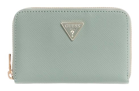 GUESS Serenova SLG Medium Zip Around Wallet Light Sage