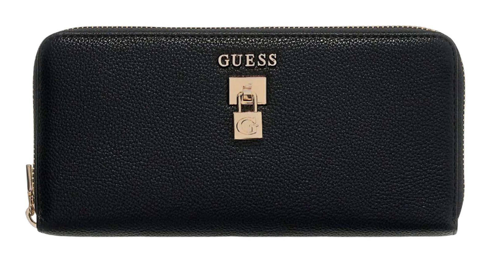 GUESS Yesba SLG Large Zip Around Wallet Black