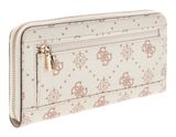 GUESS Carrie Logo Large Zip Around Wallet Vanilla Logo GUESS Carrie Logo Large Zip Around Wallet Vanilla Logo