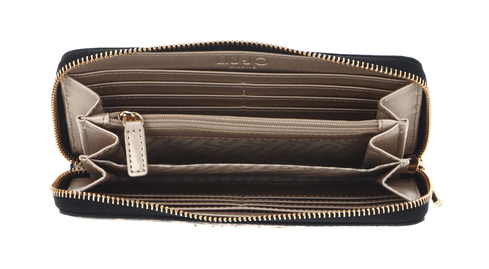 LIU JO Caliwen ECS Zip Around Wallet XL Macul.naturale LIU JO Caliwen ECS Zip Around Wallet XL Macul.naturale