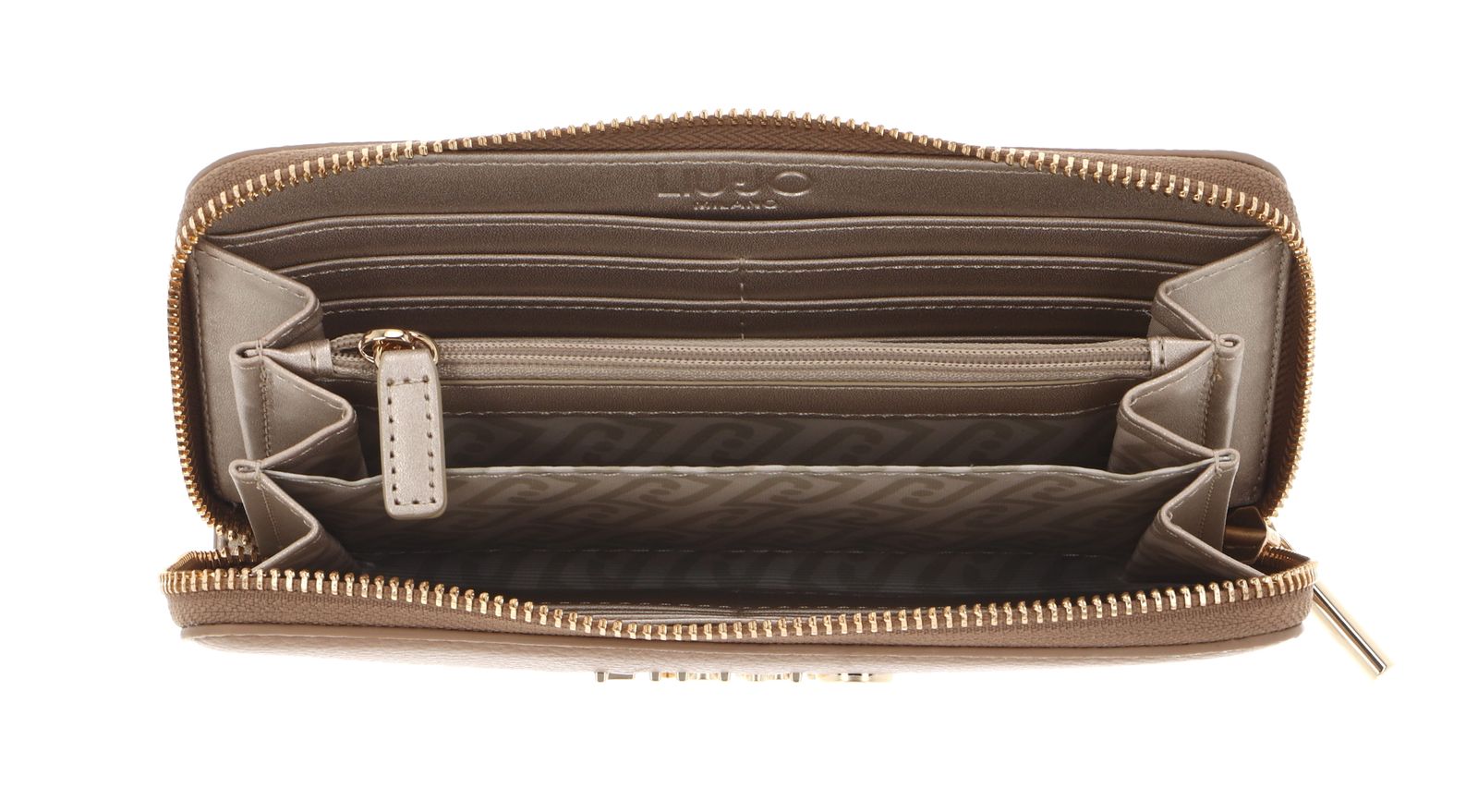 LIU JO Caliwen ECS Zip Around Wallet XL Cammello LIU JO Caliwen ECS Zip Around Wallet XL Cammello