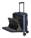 travelite Millennium 4W Trolley F. Pocket S+ Navy