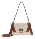 GUESS Karnilla Flap Shoulder Bag Natural / Cognac GUESS Karnilla Flap Shoulder Bag Natural / Cognac