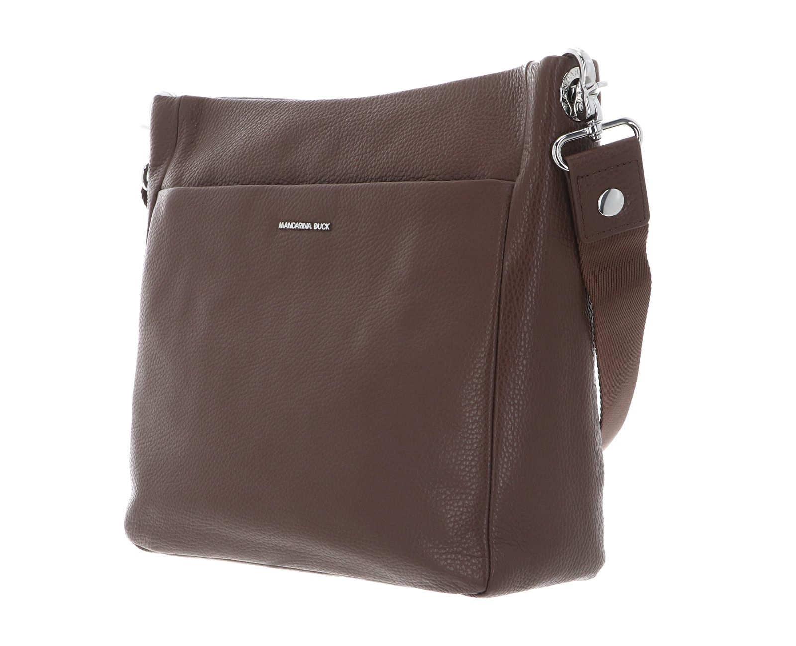 MANDARINA DUCK Mellow Leather Crossover Bag Milk Chocolate MANDARINA DUCK Mellow Leather Crossover Bag Milk Chocolate