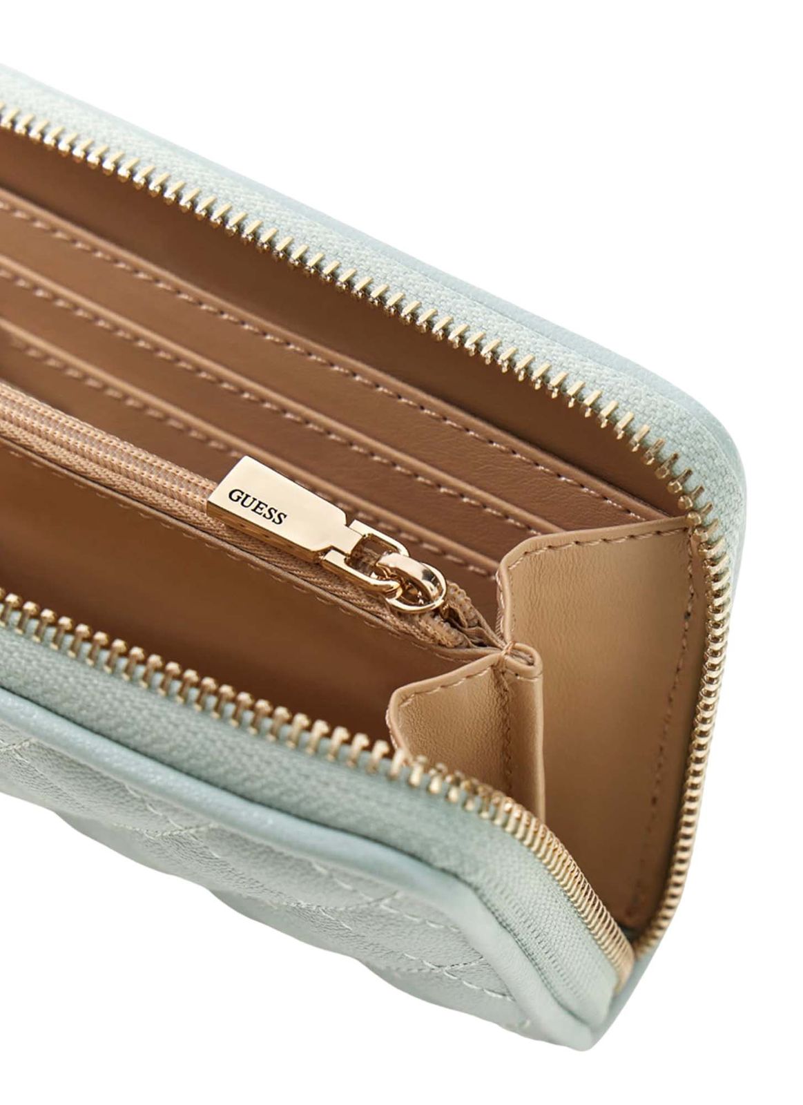 GUESS Atabey SLG Medium Zip Around Wallet Light Sage GUESS Atabey SLG Medium Zip Around Wallet Light Sage