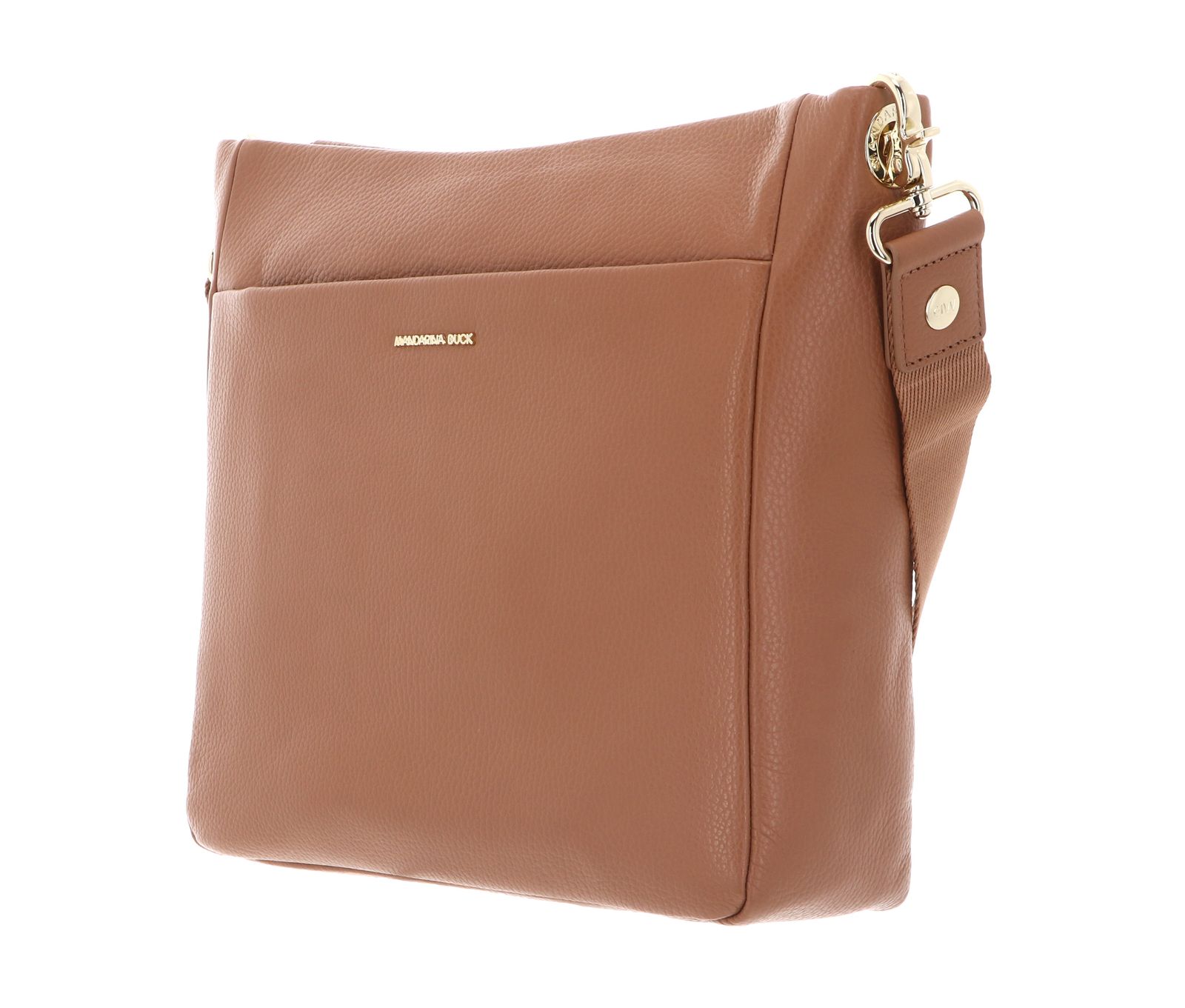 MANDARINA DUCK Mellow Leather Crossover Bag Pecan Nut MANDARINA DUCK Mellow Leather Crossover Bag Pecan Nut