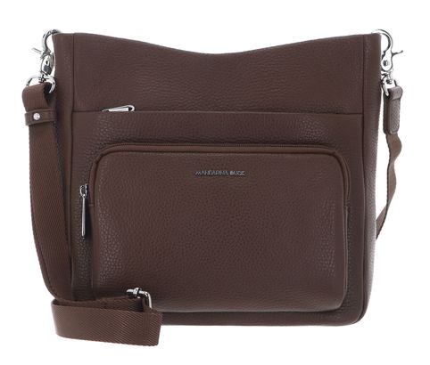 MANDARINA DUCK Mellow Leather Crossover Bag Milk Chocolate MANDARINA DUCK Mellow Leather Crossover Bag Milk Chocolate