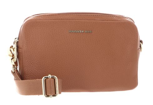 MANDARINA DUCK Mellow Leather Crossbody Camera Bag Pecan Nut