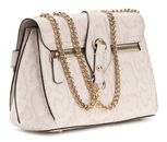 GUESS Serenova Convertible Xbody Flap Bag Cream White / Multi