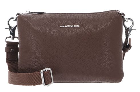 MANDARINA DUCK Mellow Leather Crossbody Bag Milk Chocolate MANDARINA DUCK Mellow Leather Crossbody Bag Milk Chocolate