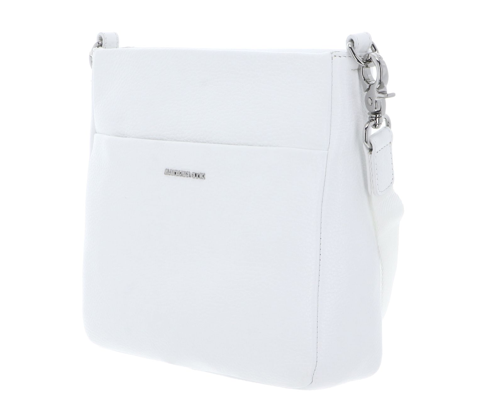 MANDARINA DUCK Mellow Leather Crossover Bag Blanc MANDARINA DUCK Mellow Leather Crossover Bag Blanc