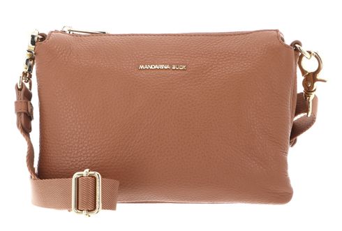 MANDARINA DUCK Mellow Leather Crossbody Bag Pecan Nut MANDARINA DUCK Mellow Leather Crossbody Bag Pecan Nut