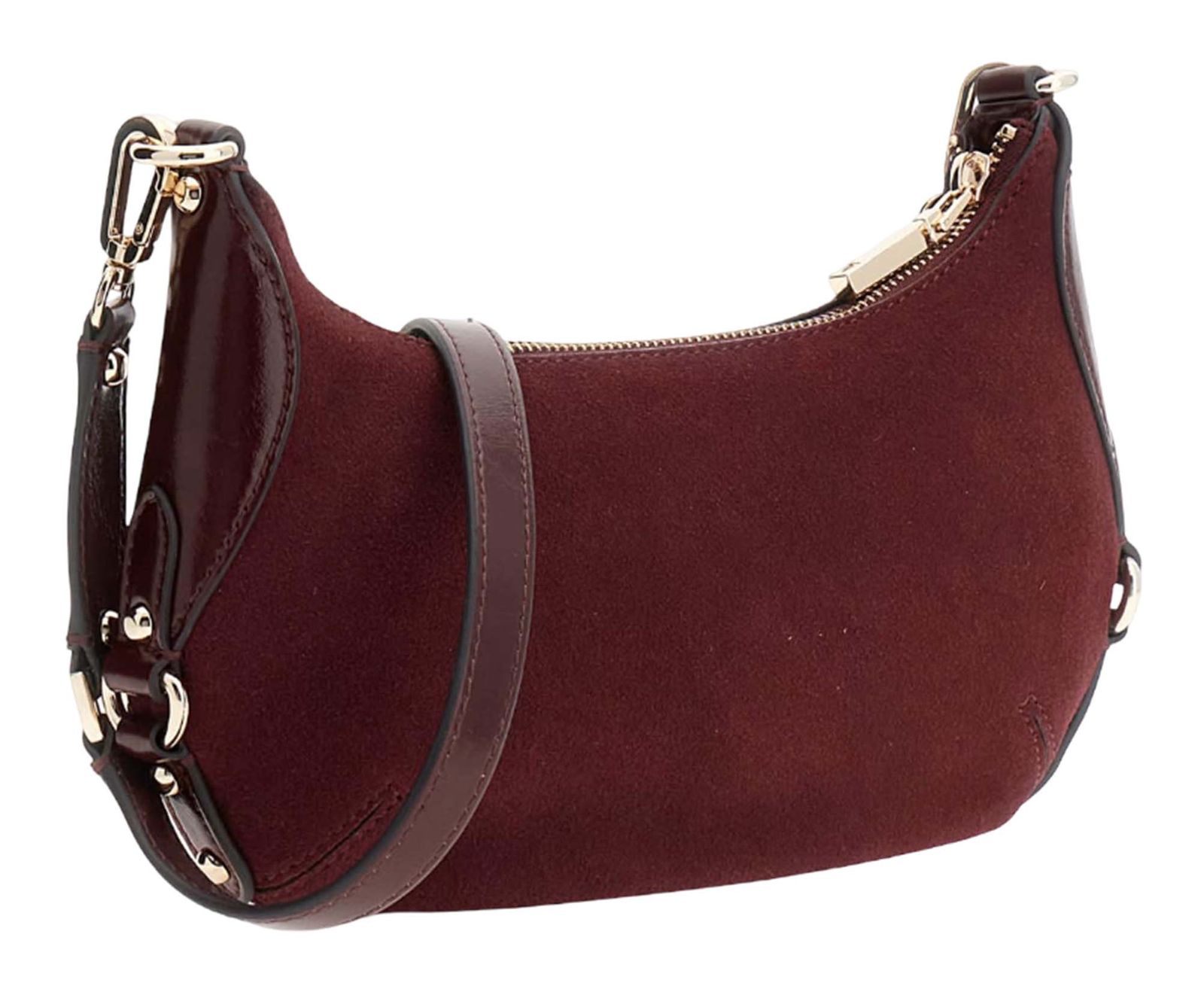GUESS Marsha Mini Crossbody Bag Burgundy GUESS Marsha Mini Crossbody Bag Burgundy