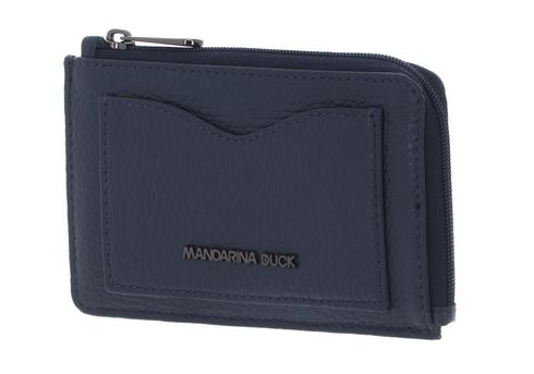 MANDARINA DUCK Mellow Leather Credit Card Holder Dress Blue