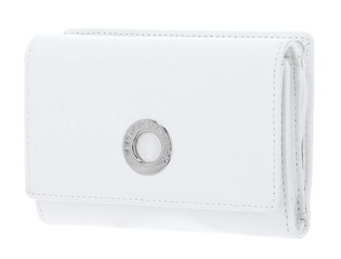 MANDARINA DUCK Mellow Leather Wallet with Flap M Blanc MANDARINA DUCK Mellow Leather Wallet with Flap M Blanc