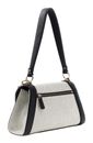 GUESS Karnilla Flap Shoulder Bag Natural / Black GUESS Karnilla Flap Shoulder Bag Natural / Black