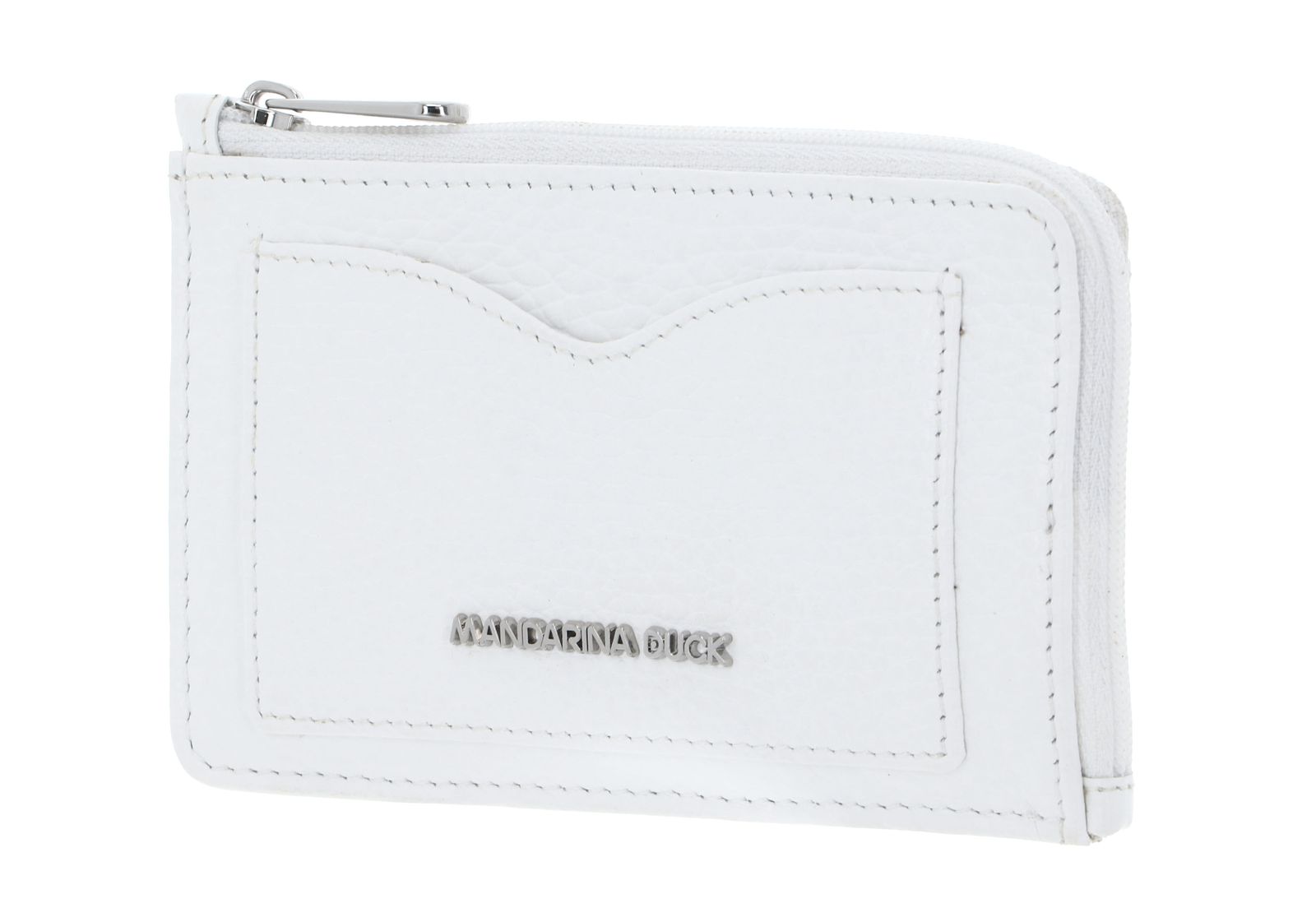 MANDARINA DUCK Mellow Leather Credit Card Holder Blanc