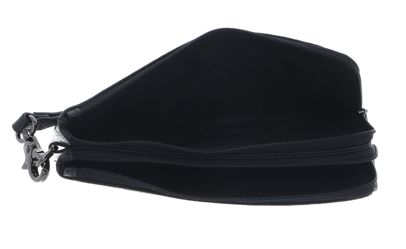 MANDARINA DUCK Mellow Leather Pouch Nero MANDARINA DUCK Mellow Leather Pouch Nero