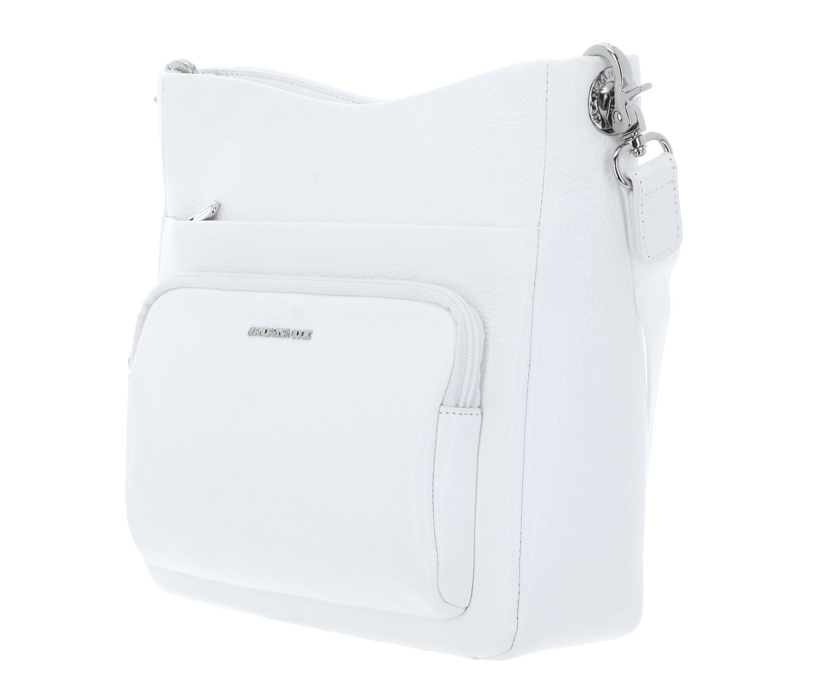 MANDARINA DUCK Mellow Leather Crossover Bag Blanc MANDARINA DUCK Mellow Leather Crossover Bag Blanc