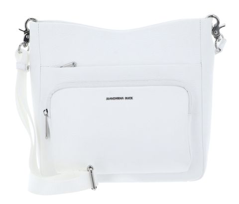 MANDARINA DUCK Mellow Leather Crossover Bag Blanc MANDARINA DUCK Mellow Leather Crossover Bag Blanc