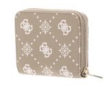 GUESS Carrie Logo SLG Small Zip Around S Biscotti Logo