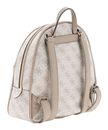 GUESS Manhattan II Backpack Dark Taupe Logo