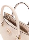 GUESS Cresidia II Society Satchel Cream White GUESS Cresidia II Society Satchel Cream White