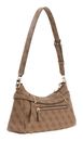GUESS Yesba Shoulder Bag Latte Logo