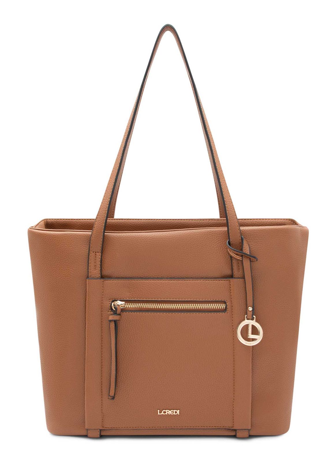 L.CREDI Merle Shopper Cognac