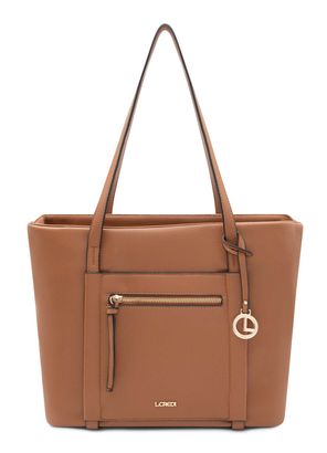L.CREDI Merle Shopper Cognac