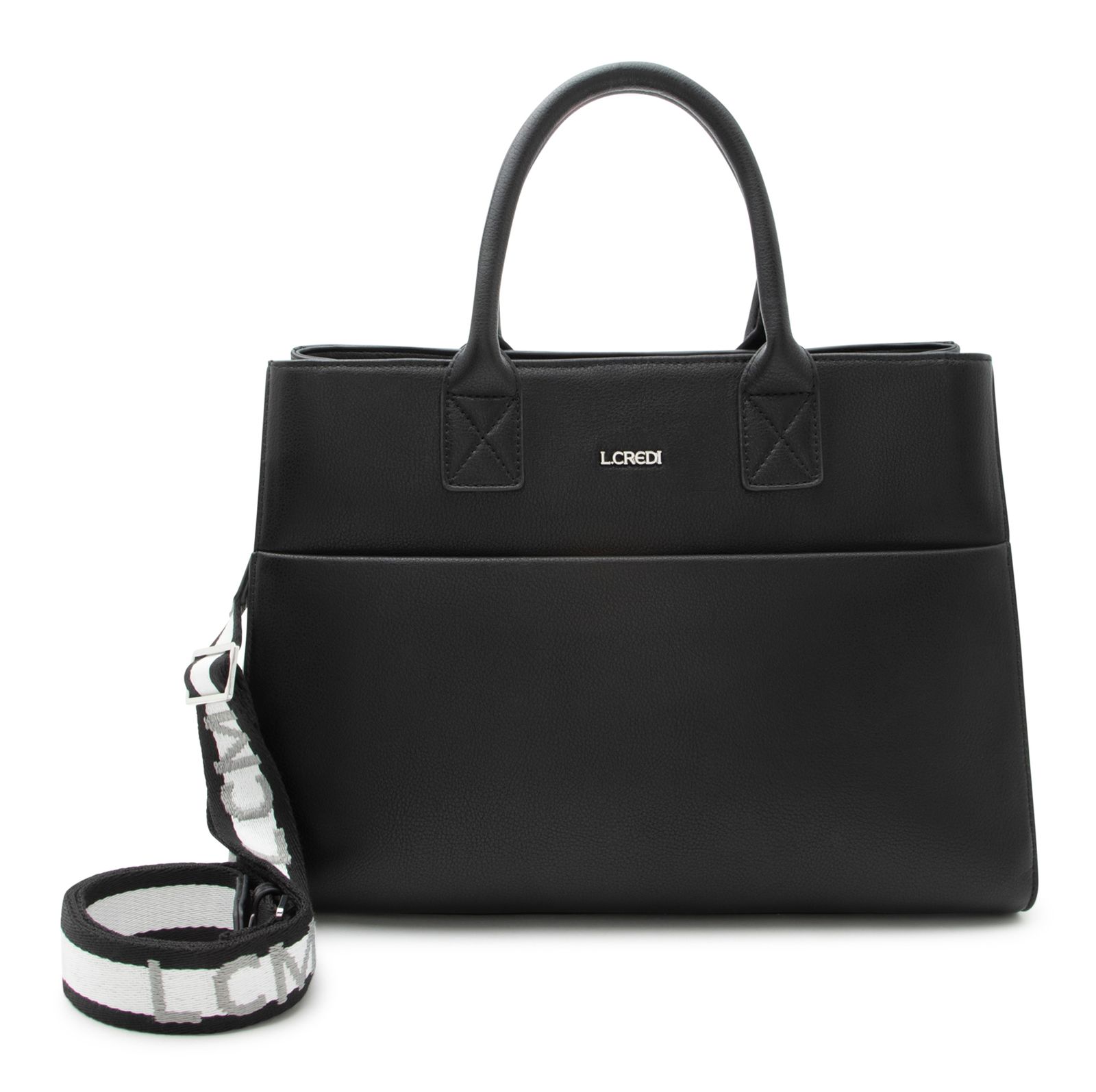 L.CREDI Ruby Handbag Black