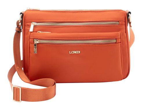 L.CREDI Odeta Crossbody Bag Burned Orange