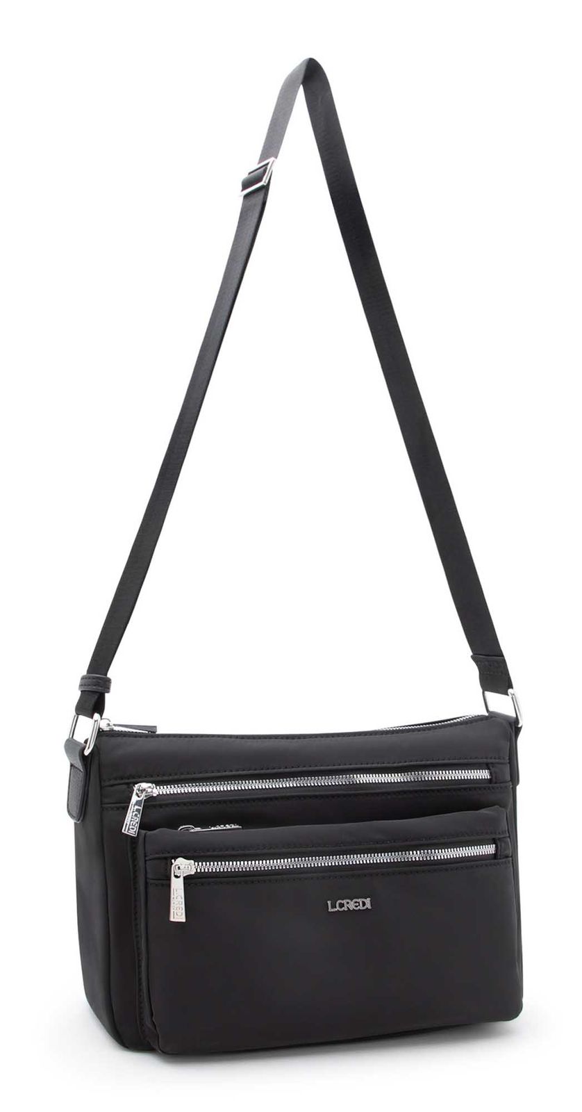 L.CREDI Odeta Crossbody Bag Black L.CREDI Odeta Crossbody Bag Black