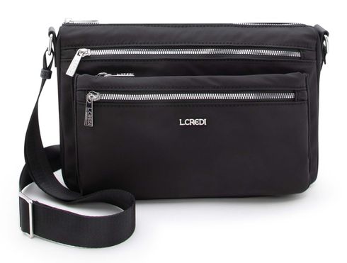L.CREDI Odeta Crossbody Bag Black L.CREDI Odeta Crossbody Bag Black