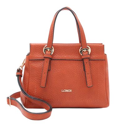 L.CREDI Ramira Mini Handbag Burned Orange
