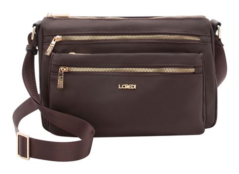L.CREDI Odeta Crossbody Bag Chocolate L.CREDI Odeta Crossbody Bag Chocolate