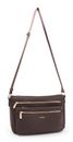 L.CREDI Odeta Crossbody Bag Chocolate L.CREDI Odeta Crossbody Bag Chocolate