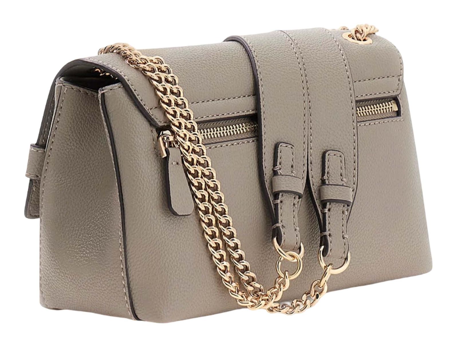 GUESS Yesba Convertible Xbody Flap Dark Taupe GUESS Yesba Convertible Xbody Flap Dark Taupe