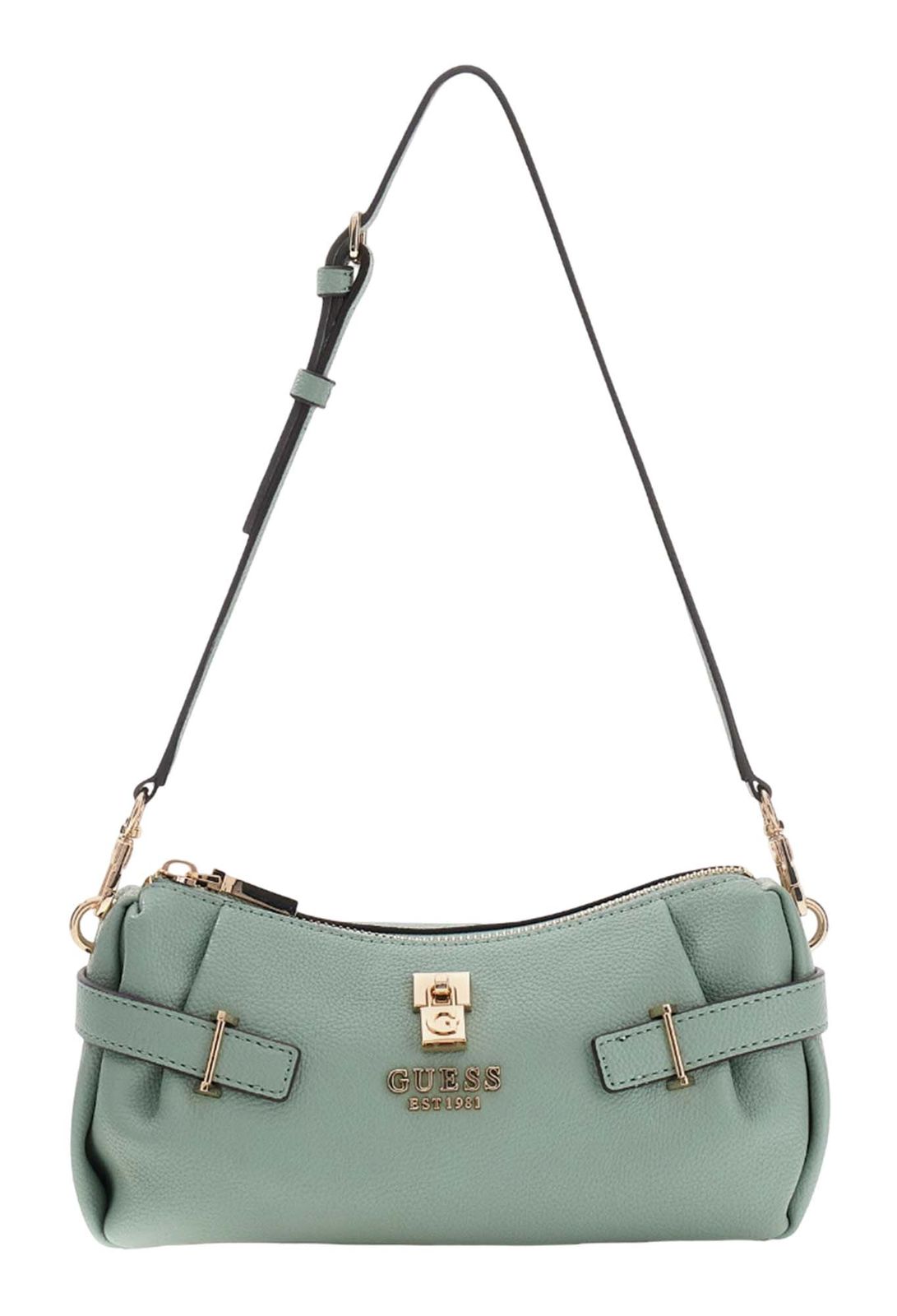 GUESS Yesba Mini Top Zip Bag Light Sage