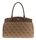 GUESS Travel Deluxe Dome Tote Latte Logo / Brown GUESS Travel Deluxe Dome Tote Latte Logo / Brown