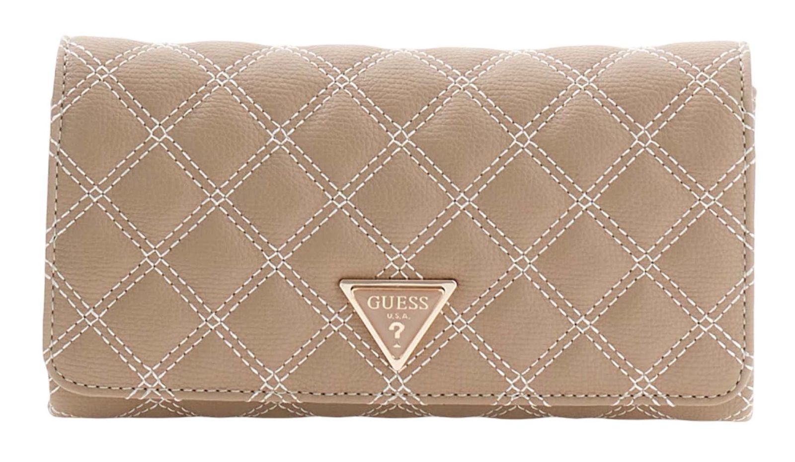 GUESS Giully II Xbody Flap Organizer Pale Mocha