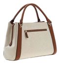 GUESS Karnilla Girlfriend Satchel Natural / Cognac GUESS Karnilla Girlfriend Satchel Natural / Cognac