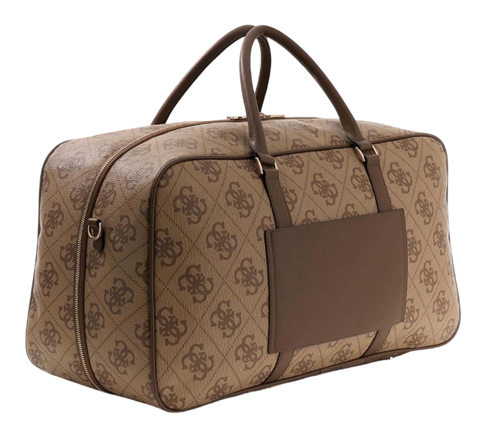 GUESS Weekender Duffle Bag Latte Logo / Brown GUESS Weekender Duffle Bag Latte Logo / Brown