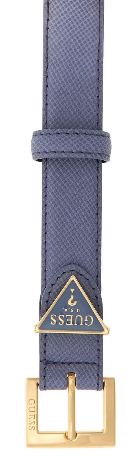 GUESS Noelle II Adjustable Belt H25 W95 Grey Blue - shortenable GUESS Noelle II Adjustable Belt H25 W95 Grey Blue - shortenable