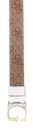 GUESS Adjustable & Reversible Pant Belt H25 W95 Latte Logo - shortenable GUESS Adjustable & Reversible Pant Belt H25 W95 Latte Logo - shortenable