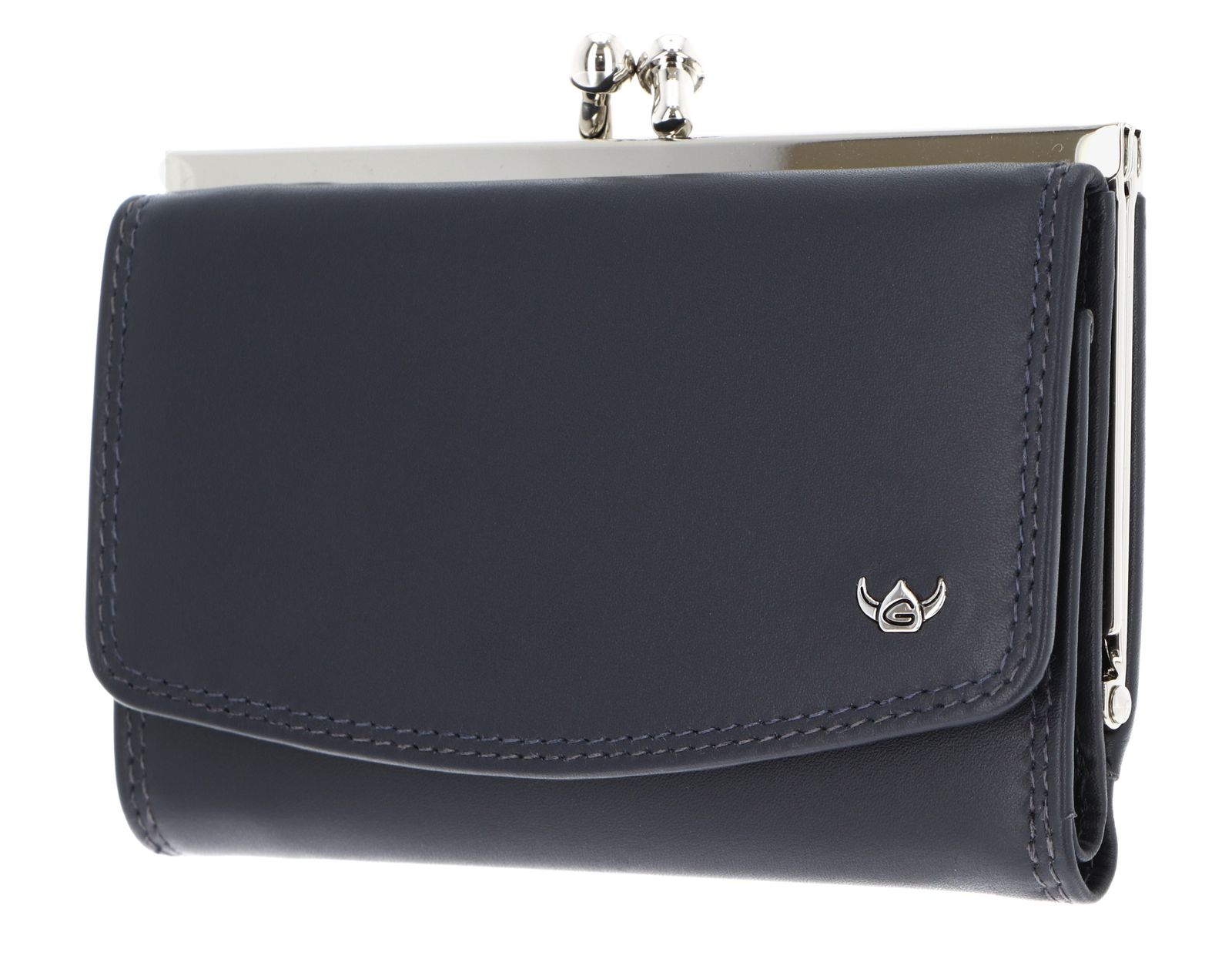 Golden Head Polo RFID Protect Bügelbörse 2255 Marineblau