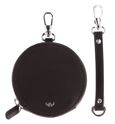 Golden Head Polo RV-Schlüsseletui rund 5110 Dunkelbraun