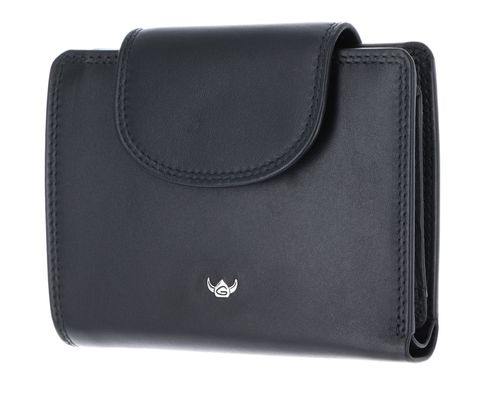 Golden Head Polo RFID Protect Kombischeintasche mit Riegel 1237 Schwarz