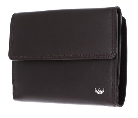 Golden Head Polo RFID Protect Damenbörse 2137 Dunkelbraun